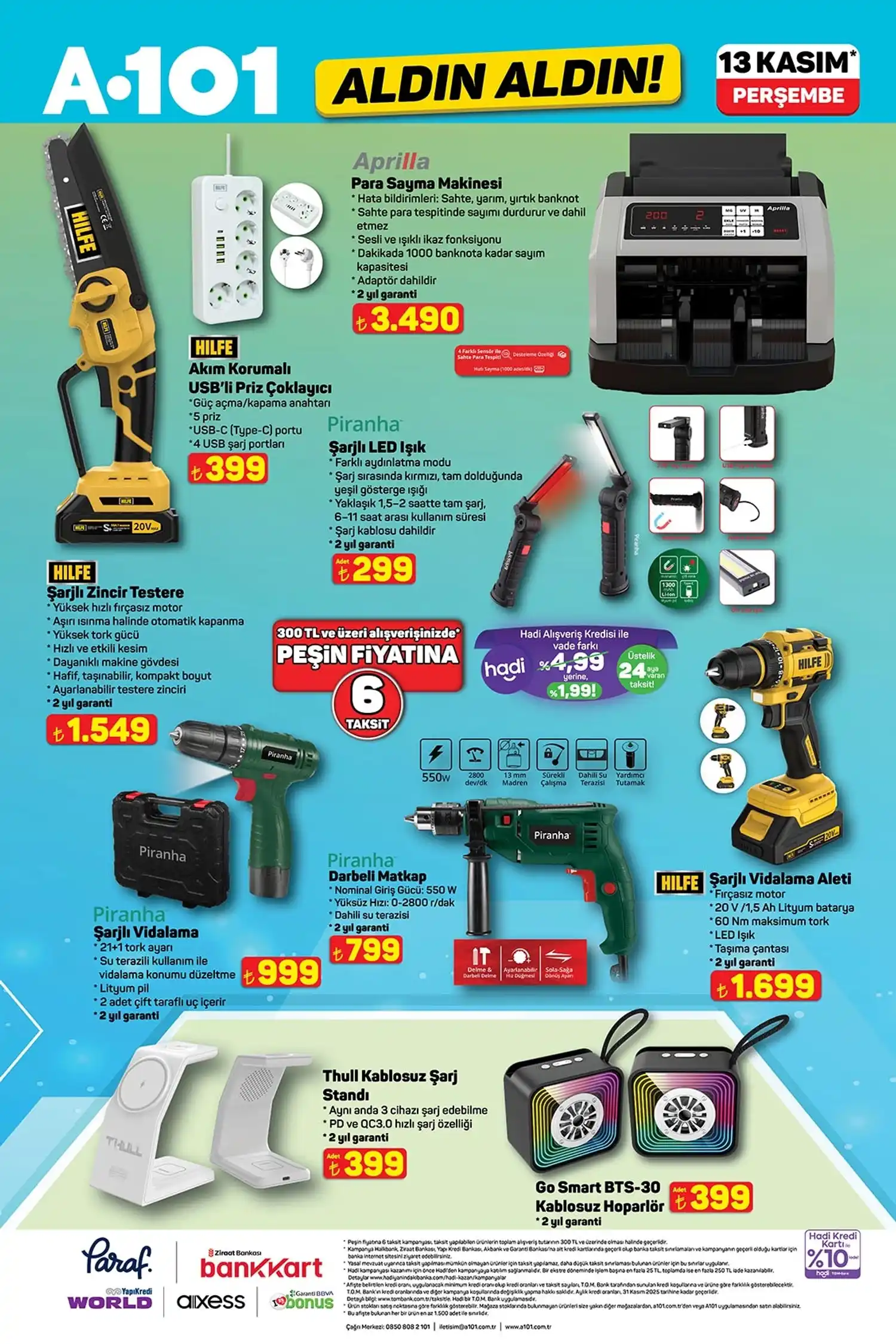 A101 13 Kasım 2025 Dördüncü Aktüel Katalog Sayfası