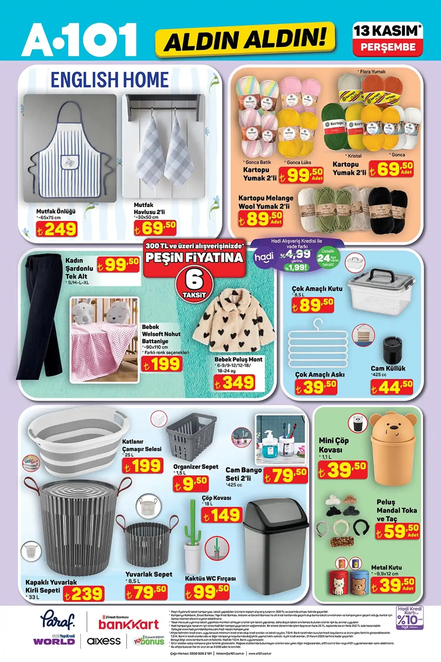 A101 13 Kasım 2025 Altıncı Aktüel Katalog Sayfası