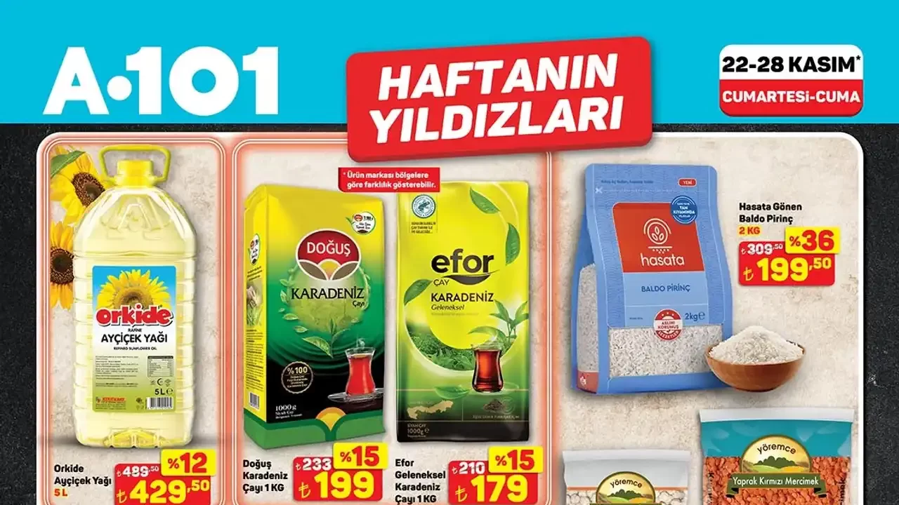 A101 22 Kasım 2025 Aktüel Ürünler Kataloğu