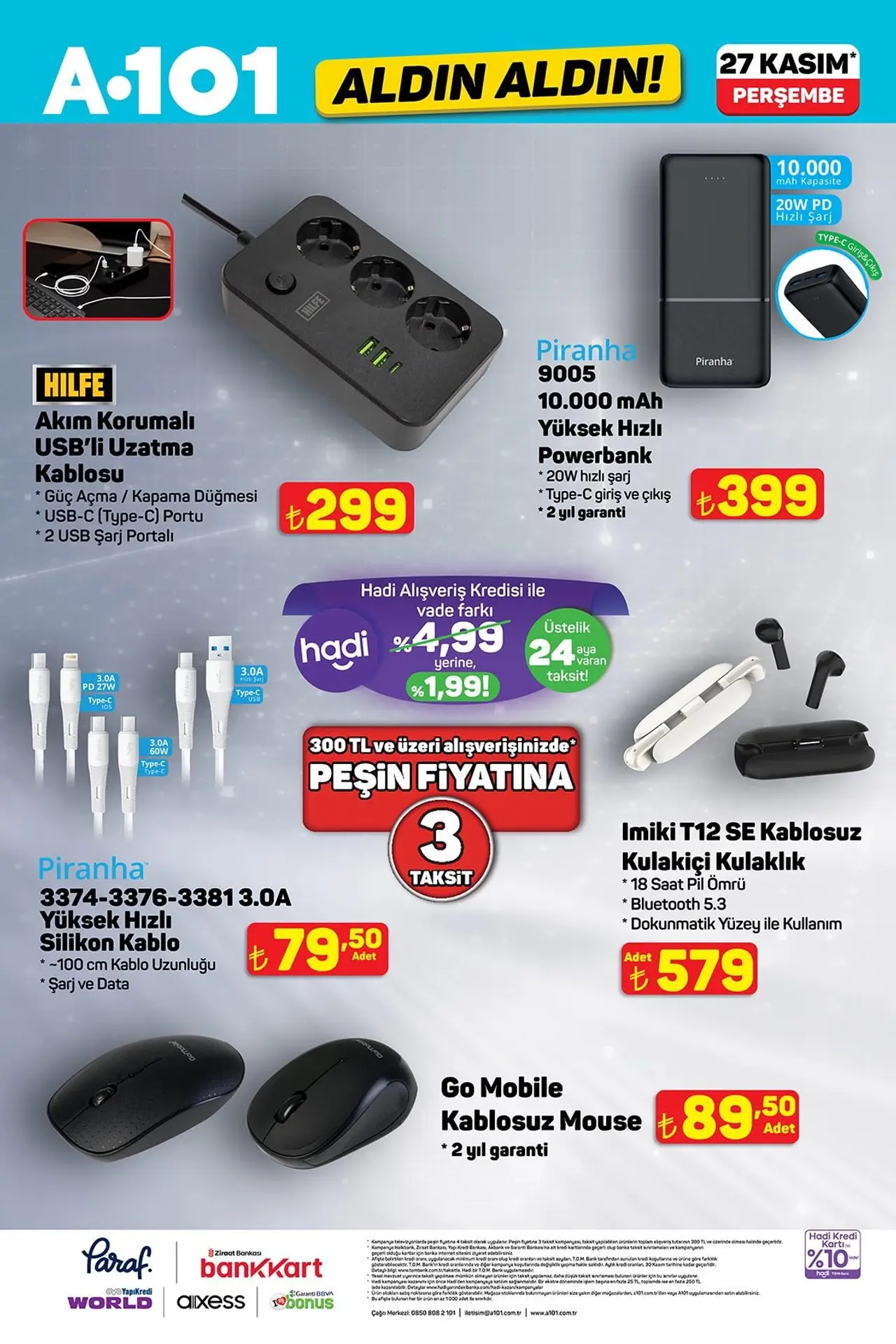 A101 27 Kasım 2025 Aktüel Kataloğu Sayfa 3