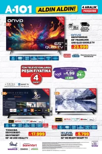 A101 4 Aralık 2025 Aktüel Ürünler Kataloğu