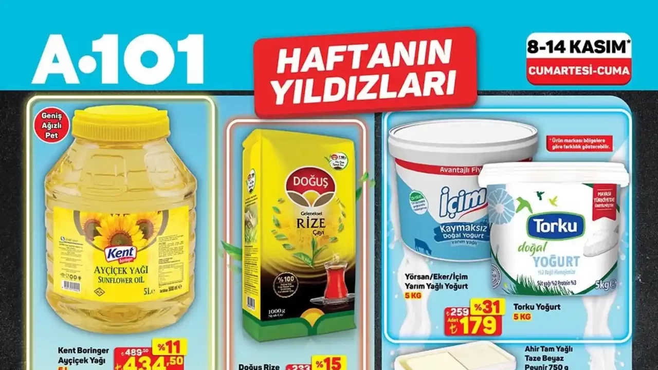 A101 8 Kasım 2025 Aktüel Ürünler Kataloğu