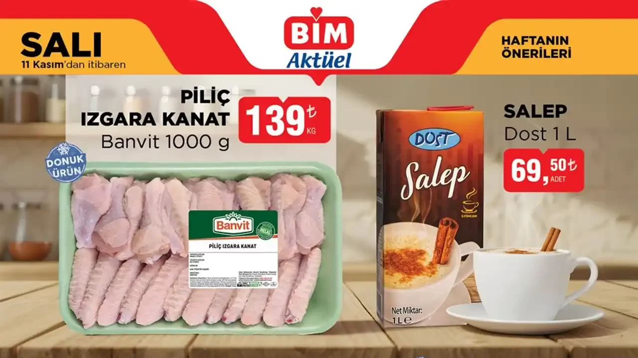 BİM 11 Kasım 2025 Aktüel Ürünler Kataloğu