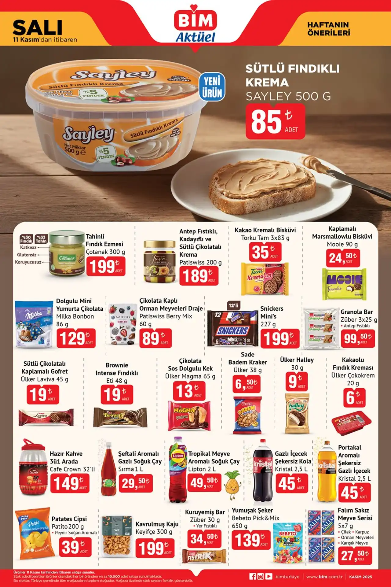 BİM 11 Kasım 2025 Kataloğu Sayfa 2
