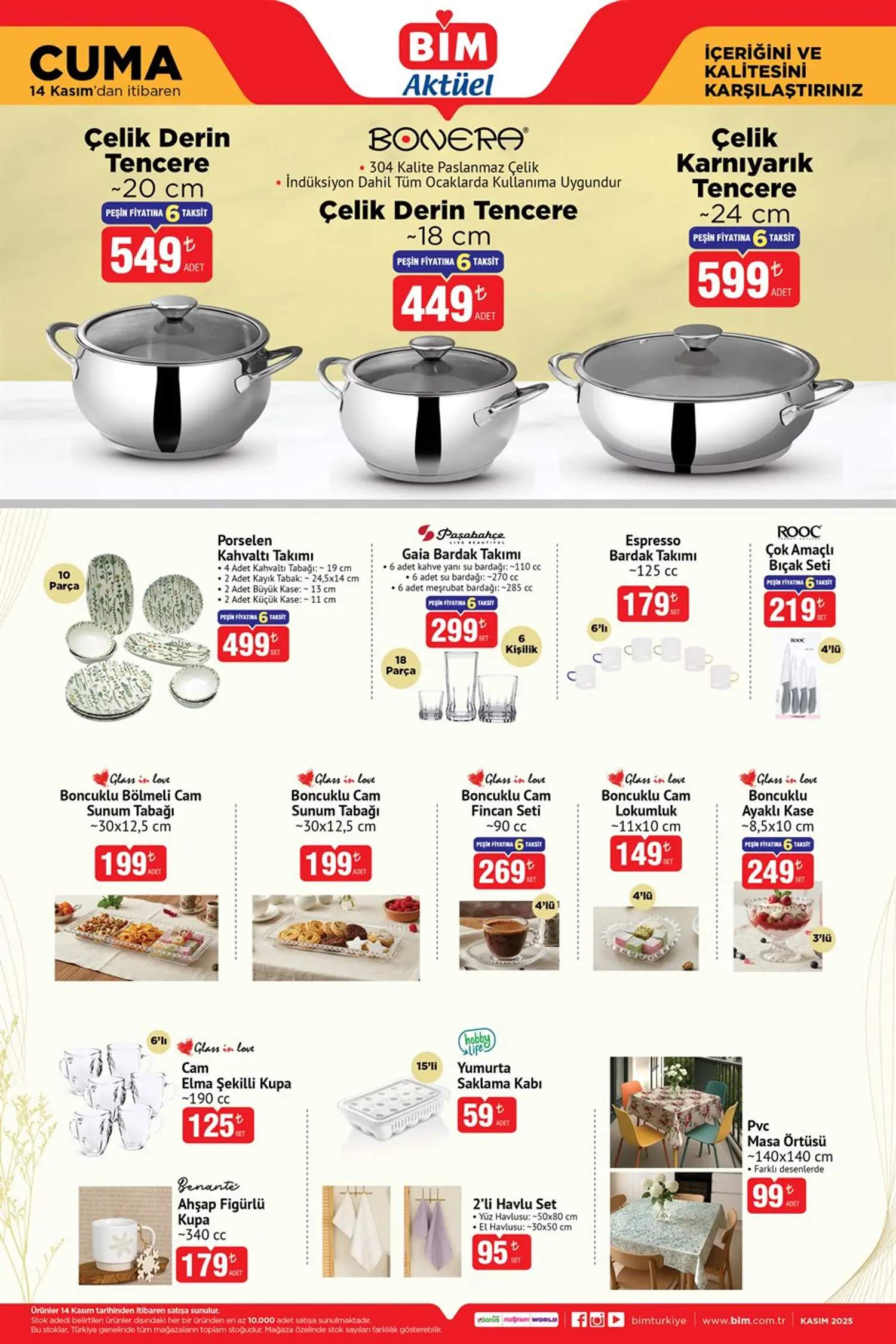 Bim 14 Kasım 2025 Aktüel Katalog Sayfa 3