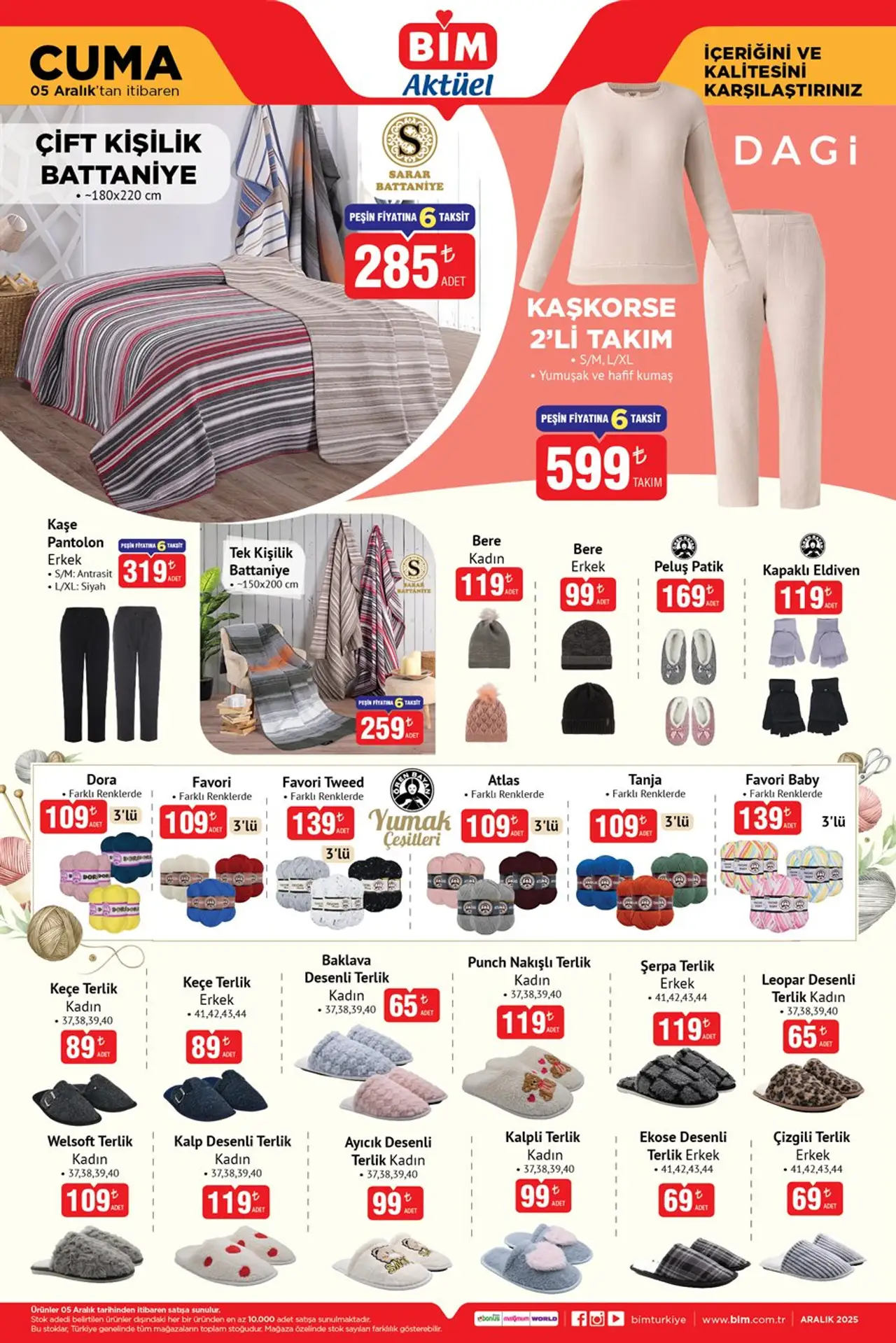 BİM 5 Aralık 2025 Aktüel Ürünler Kataloğu Sayfa 3