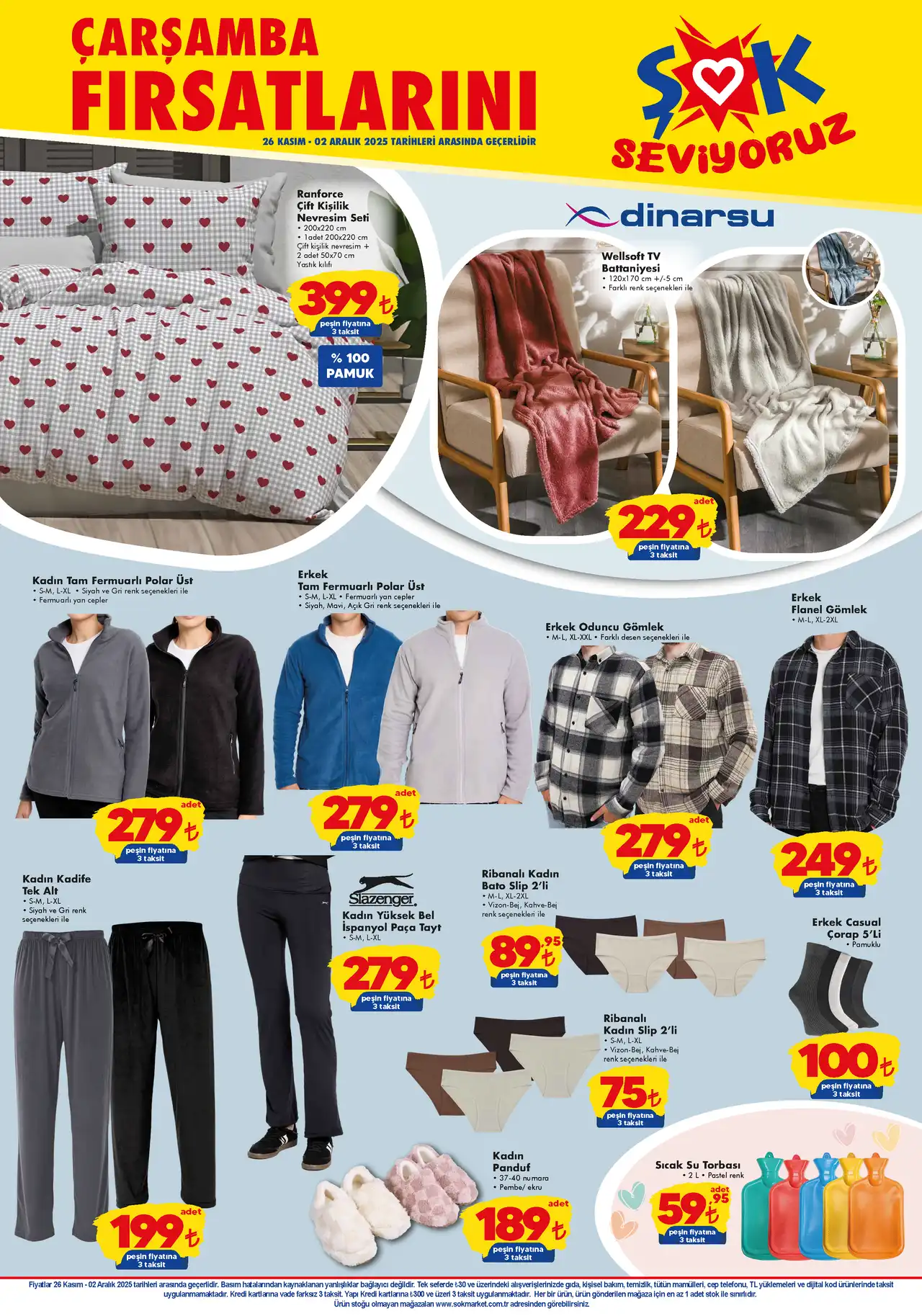 ŞOK 26 KASIM 2025 AKTÜEL ÜRÜN KATALOĞU SAYFA 3