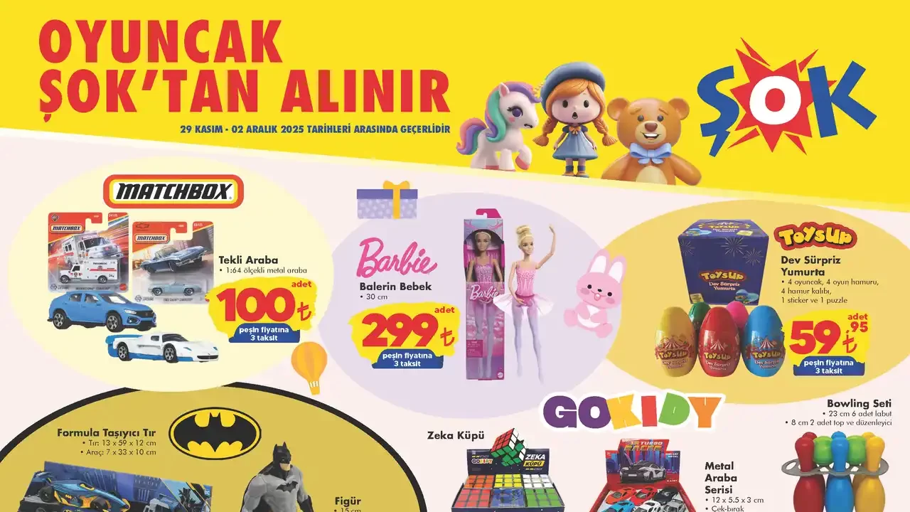 ŞOK 29 Kasım 2025 Aktüel Ürünler Kataloğu