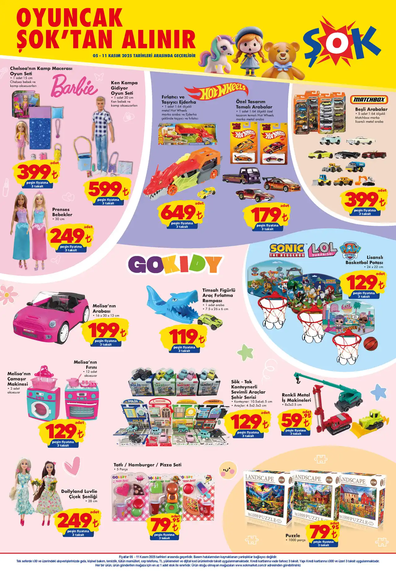 ŞOK 5 Kasım 2025 Katalog Sayfa 3