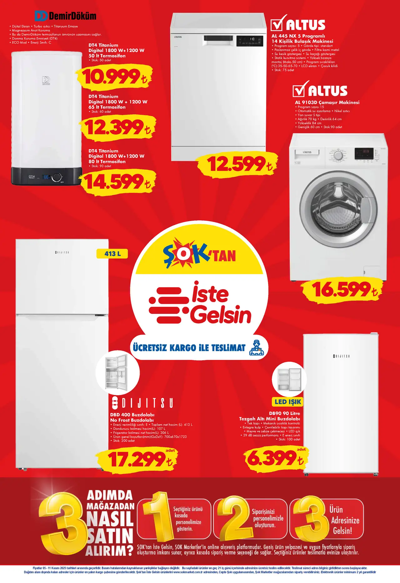 ŞOK 5 Kasım 2025 Katalog Sayfa 6