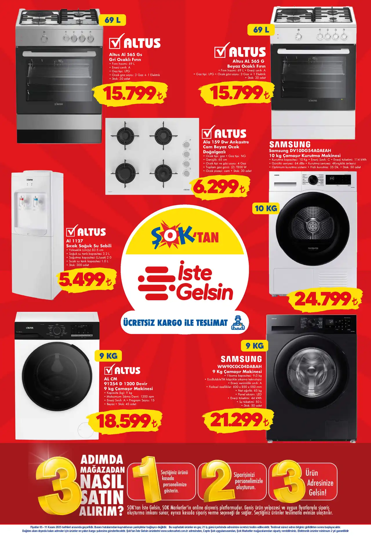 ŞOK 5 Kasım 2025 Katalog Sayfa 7