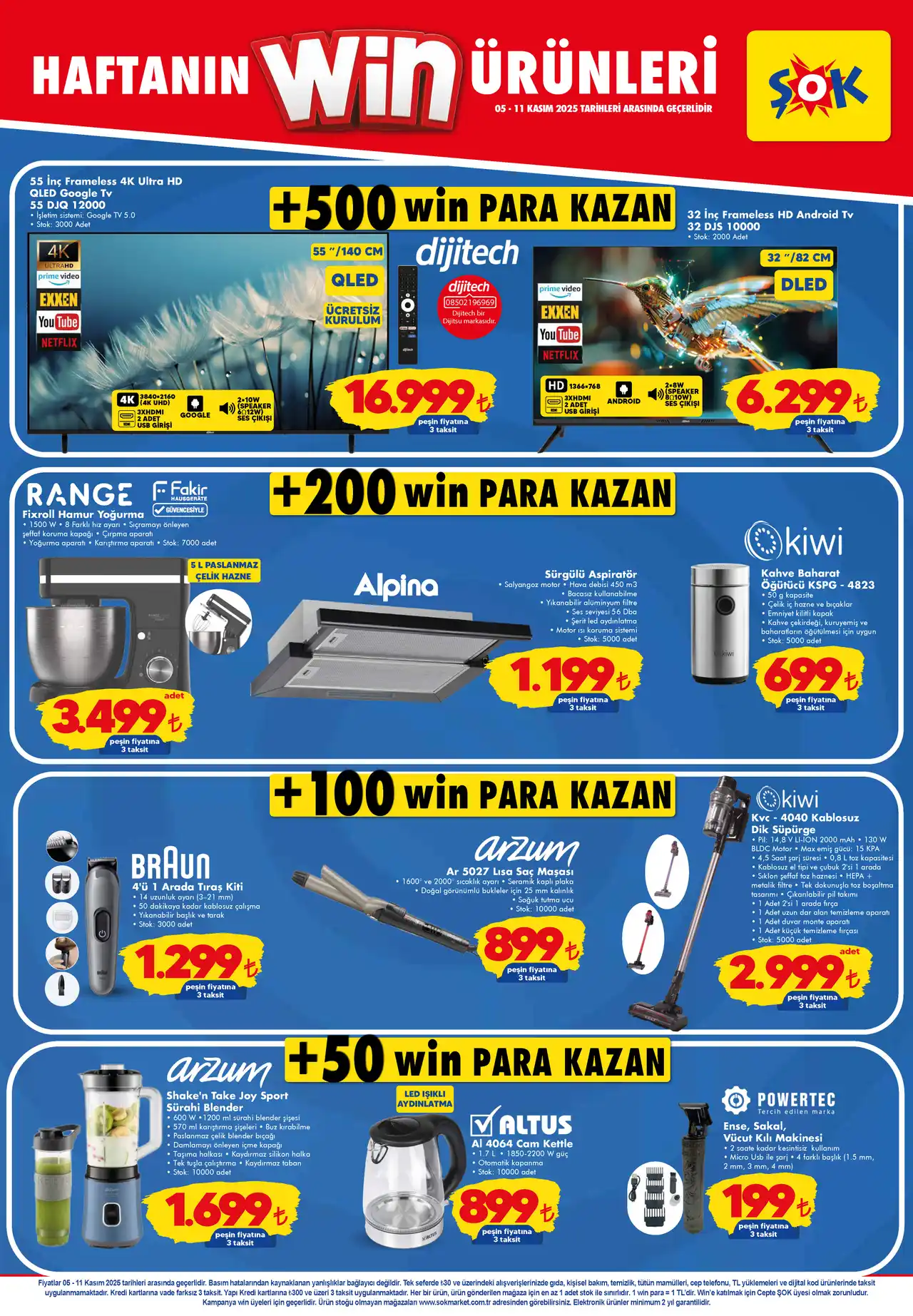ŞOK 5 Kasım 2025 Katalog Sayfa 8