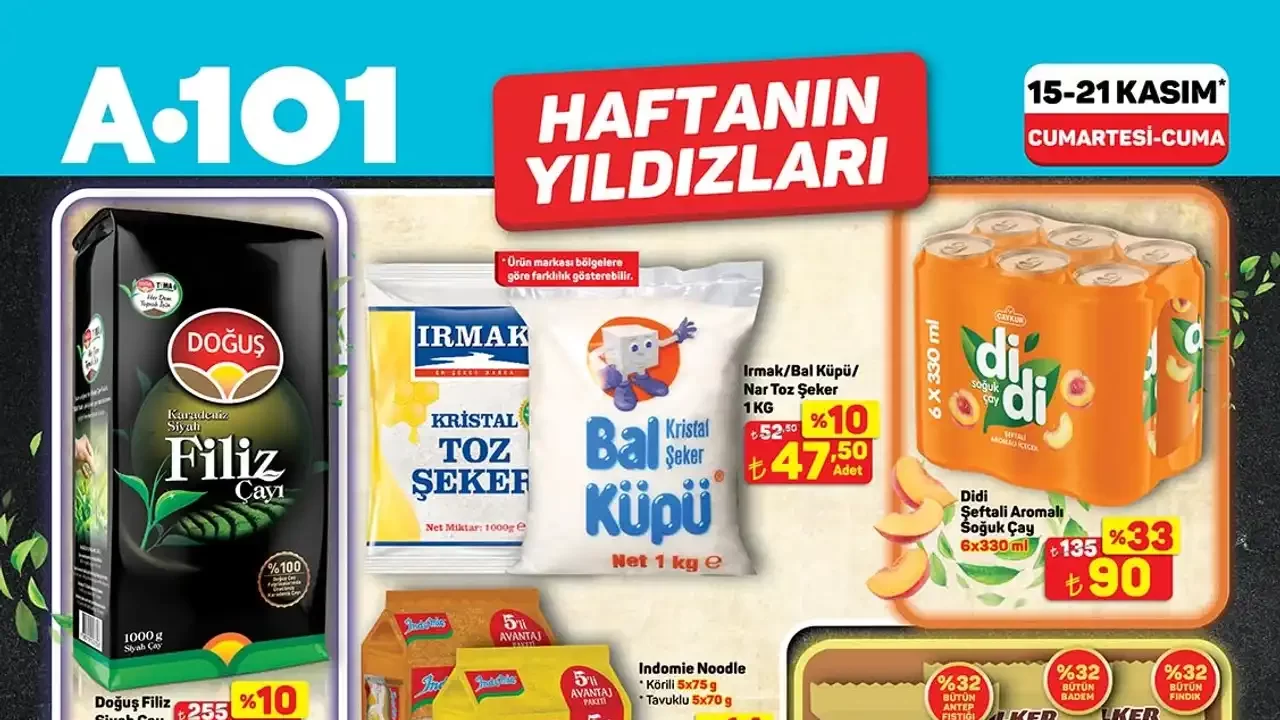 A101 15 Kasım 2025 Aktüel Ürünler Kataloğu
