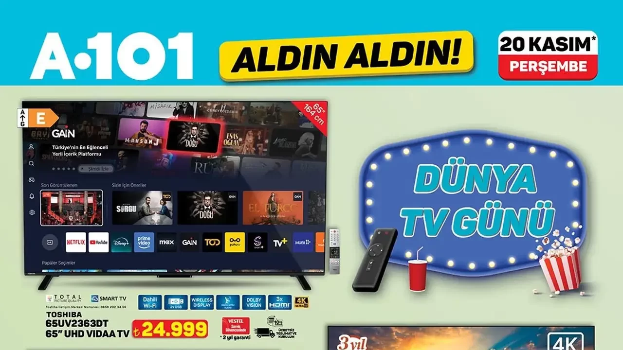 A101 20 Kasım 2025 Aktüel Ürünler Kataloğu