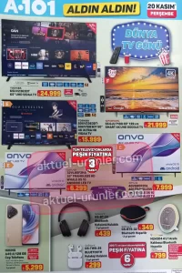 A101 20 Kasım 2025 Aktüel Ürünler Kataloğu