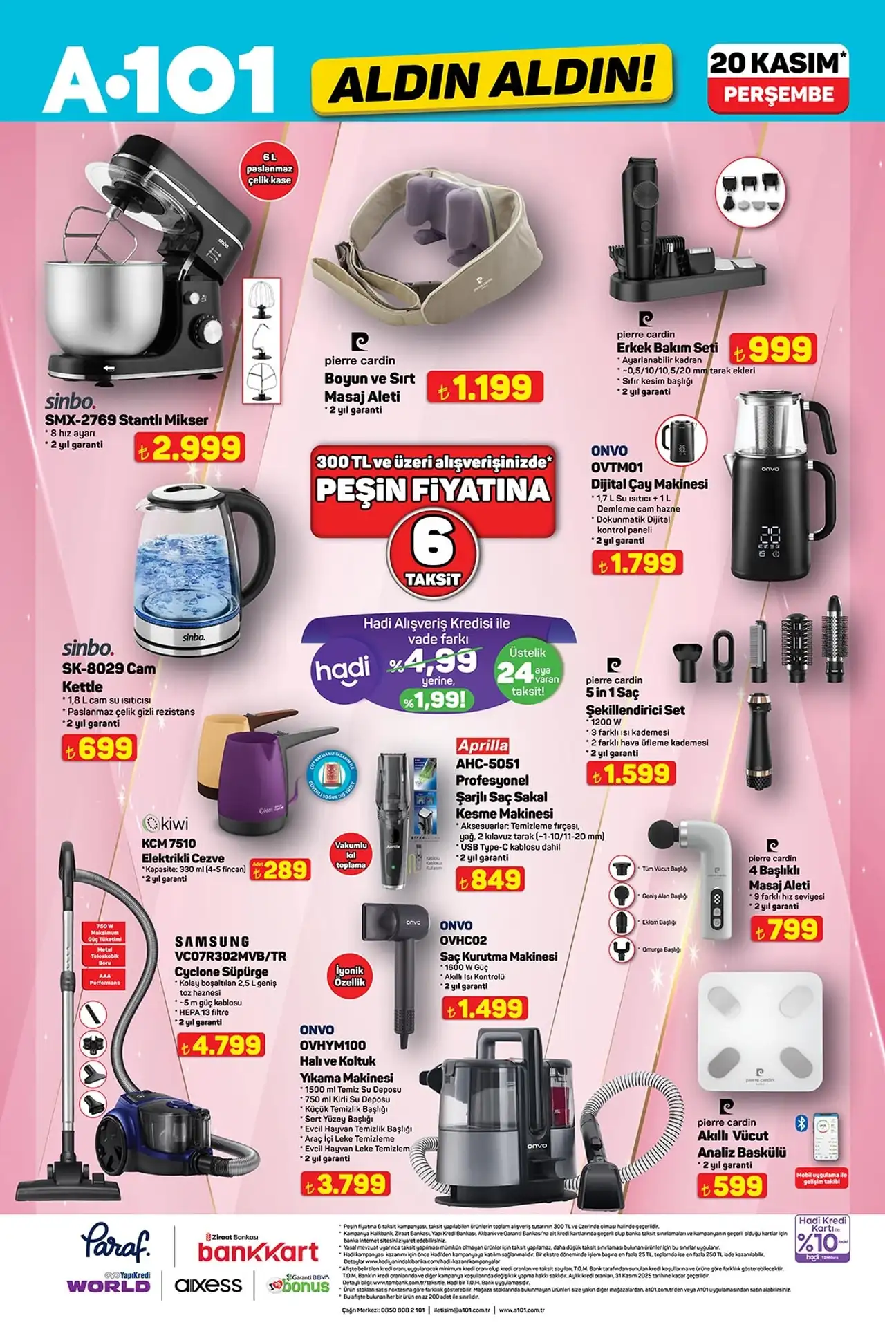 A101 20 Kasım 2025 Aktüel Ürünler Kataloğu Sayfa 3