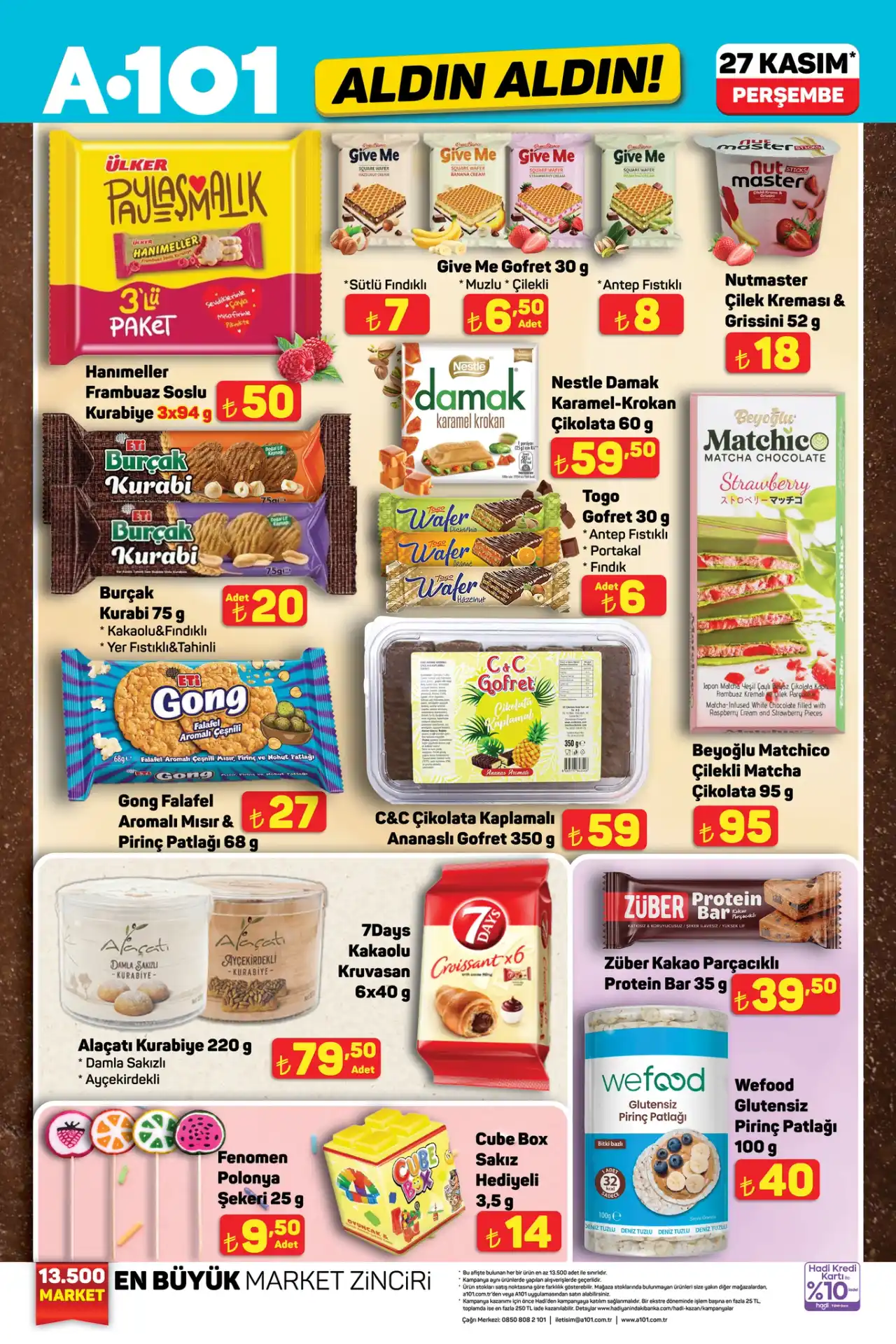 A101 27 Kasım 2025 Ekstra Katalog Sayfa 1