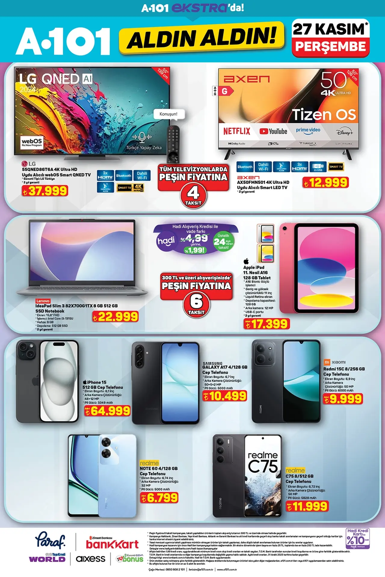 A101 27 Kasım 2025 Ekstra Katalog Sayfa 6