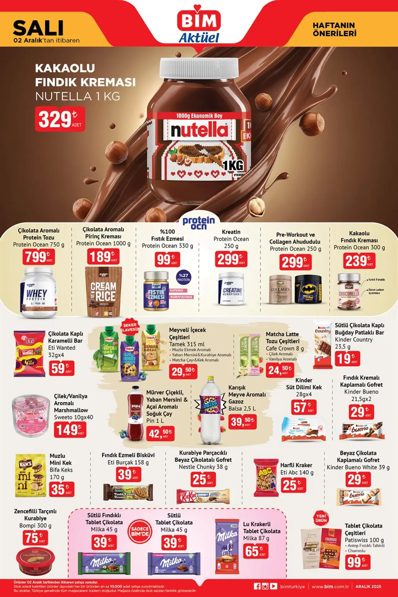 Bim 2 Aralık 2025 Aktüel Kataloğu Sayfa 3