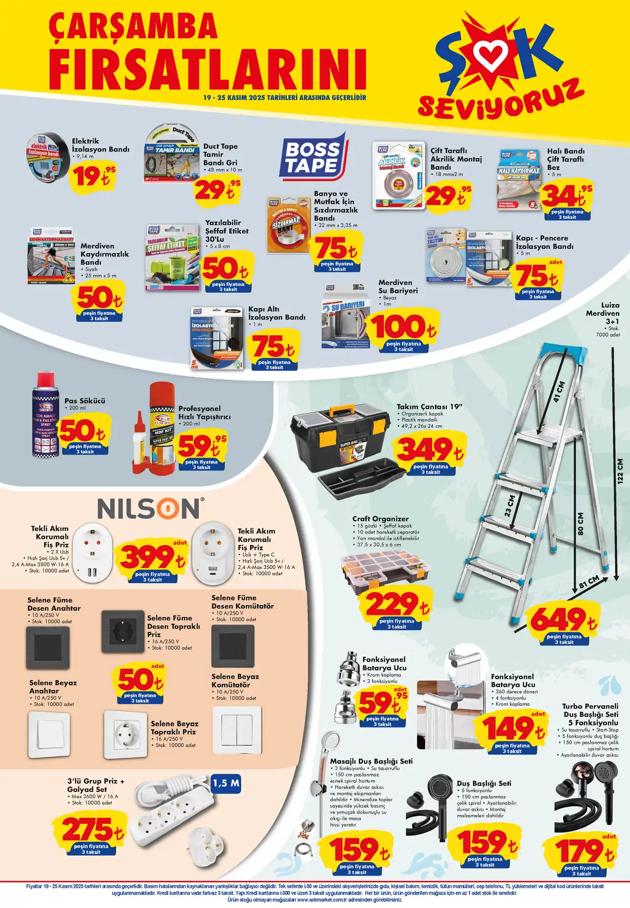 Şok 19 Kasım 2025 Aktüel Ürünler Kataloğu Sayfa 2