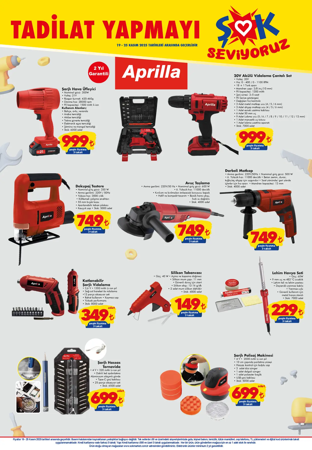 Şok 19 Kasım 2025 Aktüel Ürünler Kataloğu Sayfa 3