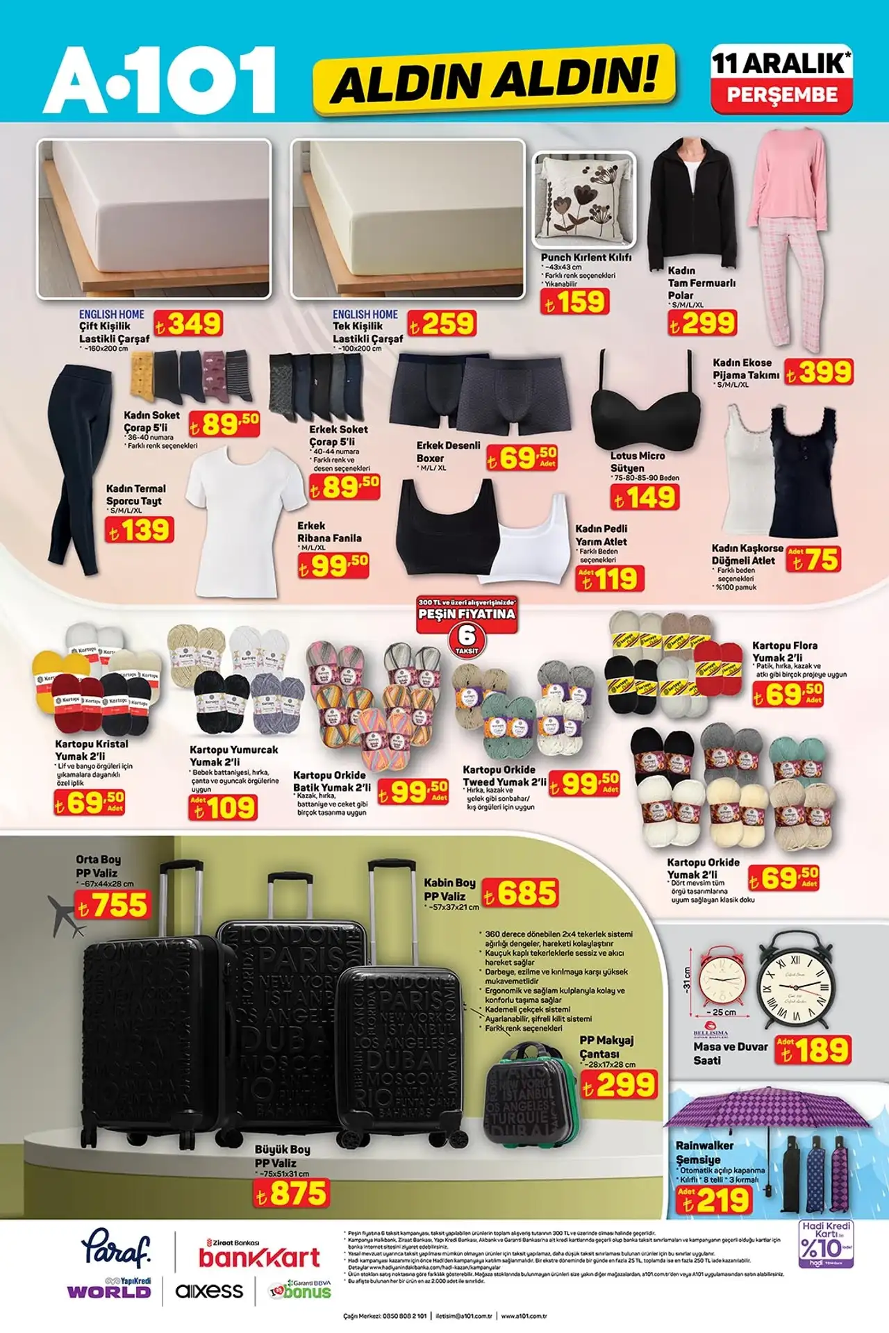 A101 11 Aralık 2025 Aktüel Kataloğu Sayfası 6