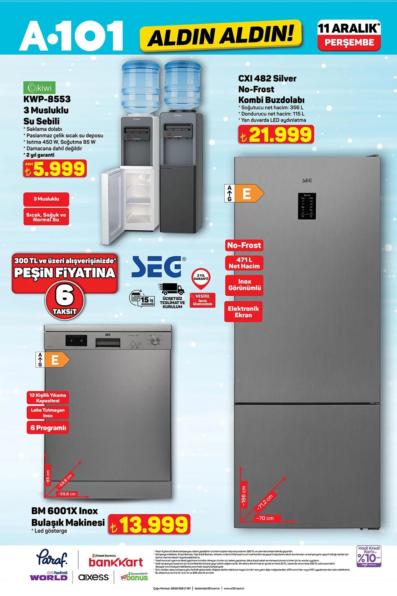 A101 11 Aralık 2025 Aktüel Kataloğu Sayfası 8