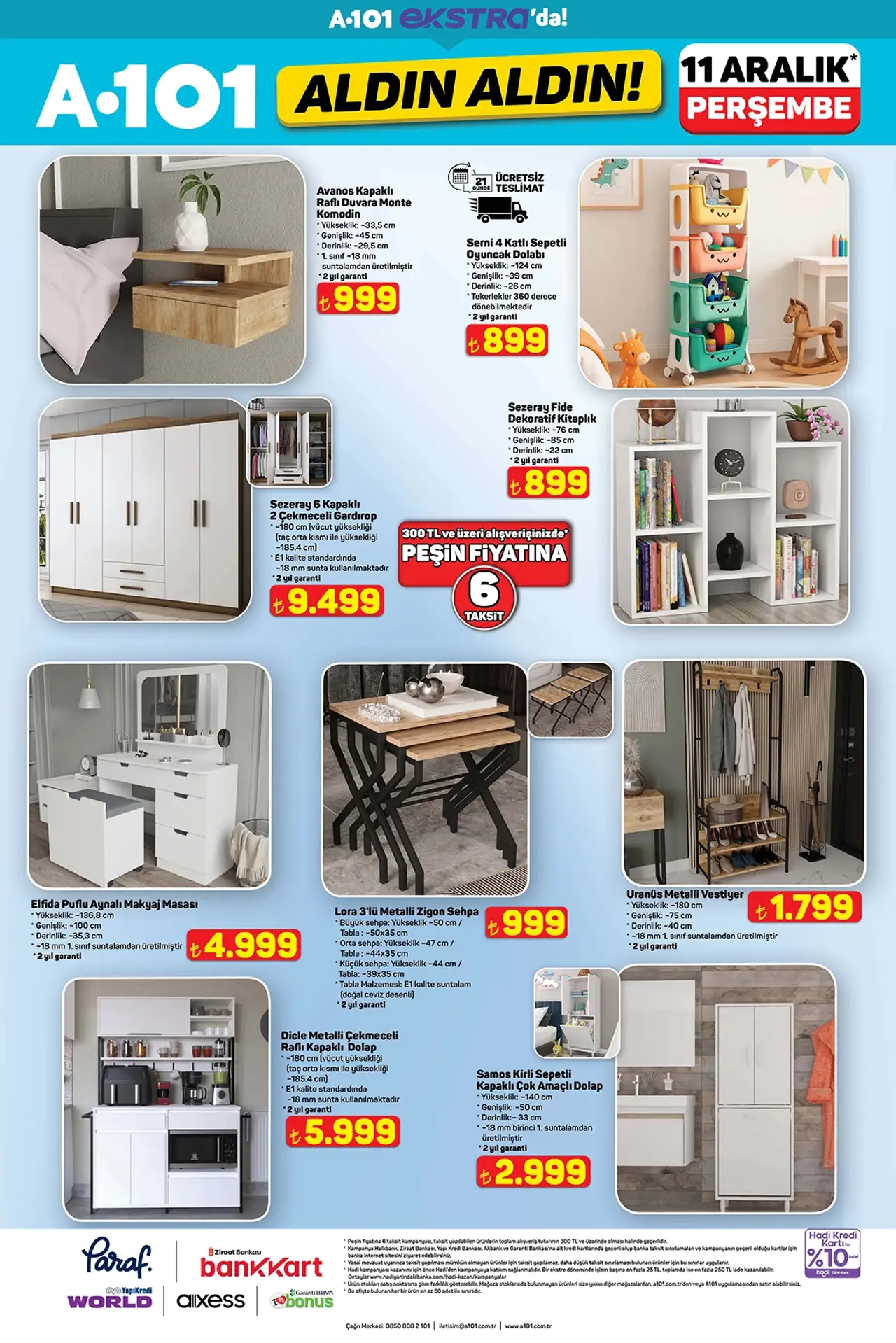 A101 11 Aralık 2025 Aktüel Kataloğu Yeni Görsel Sayfa 7