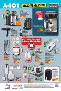 A101 18 Aralık 2025 Aktüel Ürünler Kataloğu