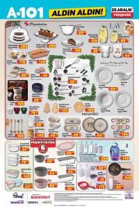 A101 25 Aralık 2025 Aktüel Ürünler Kataloğu