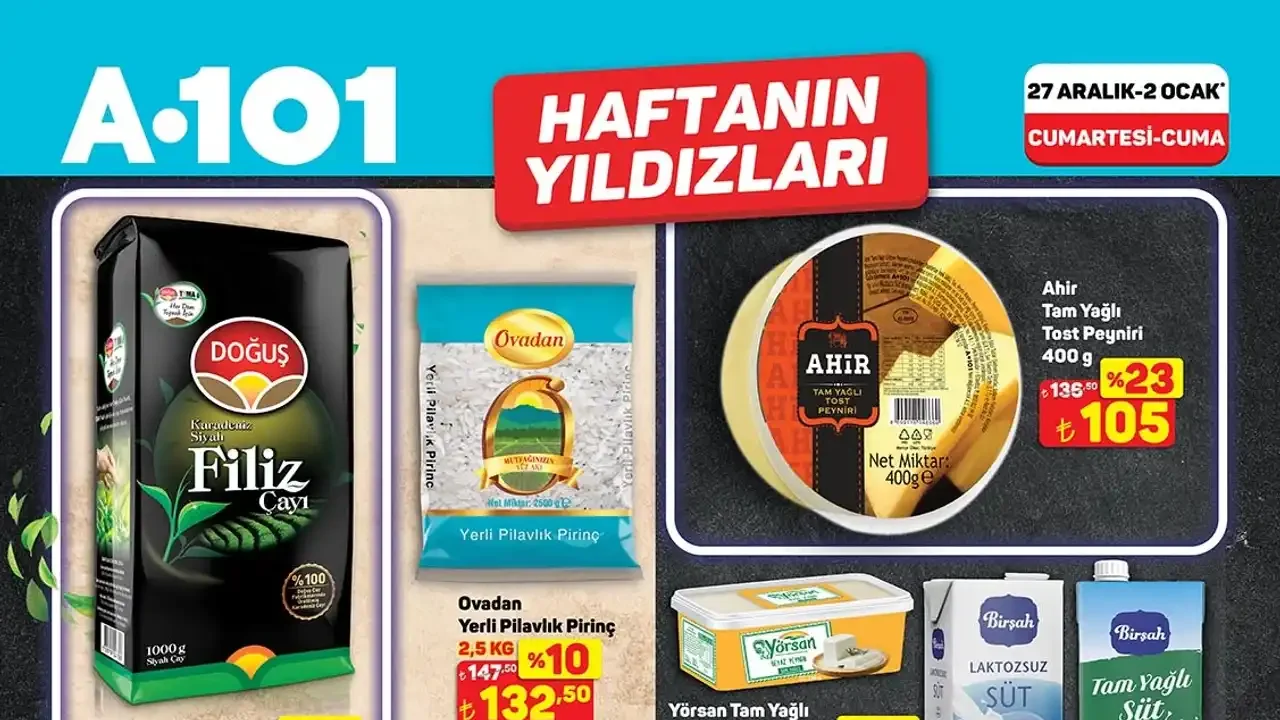 A101 27 Aralık 2025 Aktüel Ürünler Kataloğu