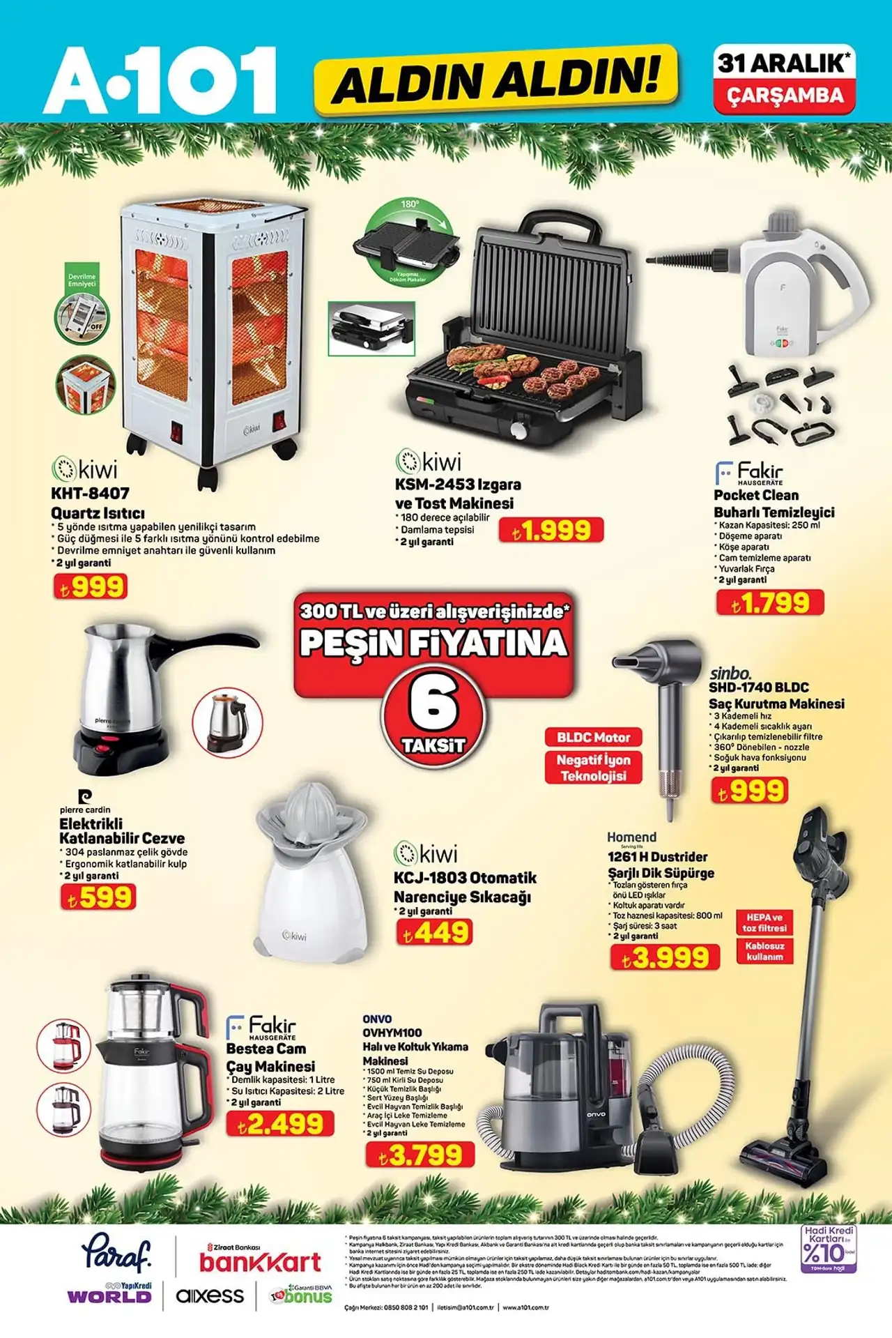 A101 31 Aralık 2025 Aktüel Ürünler Kataloğu Sayfa 3