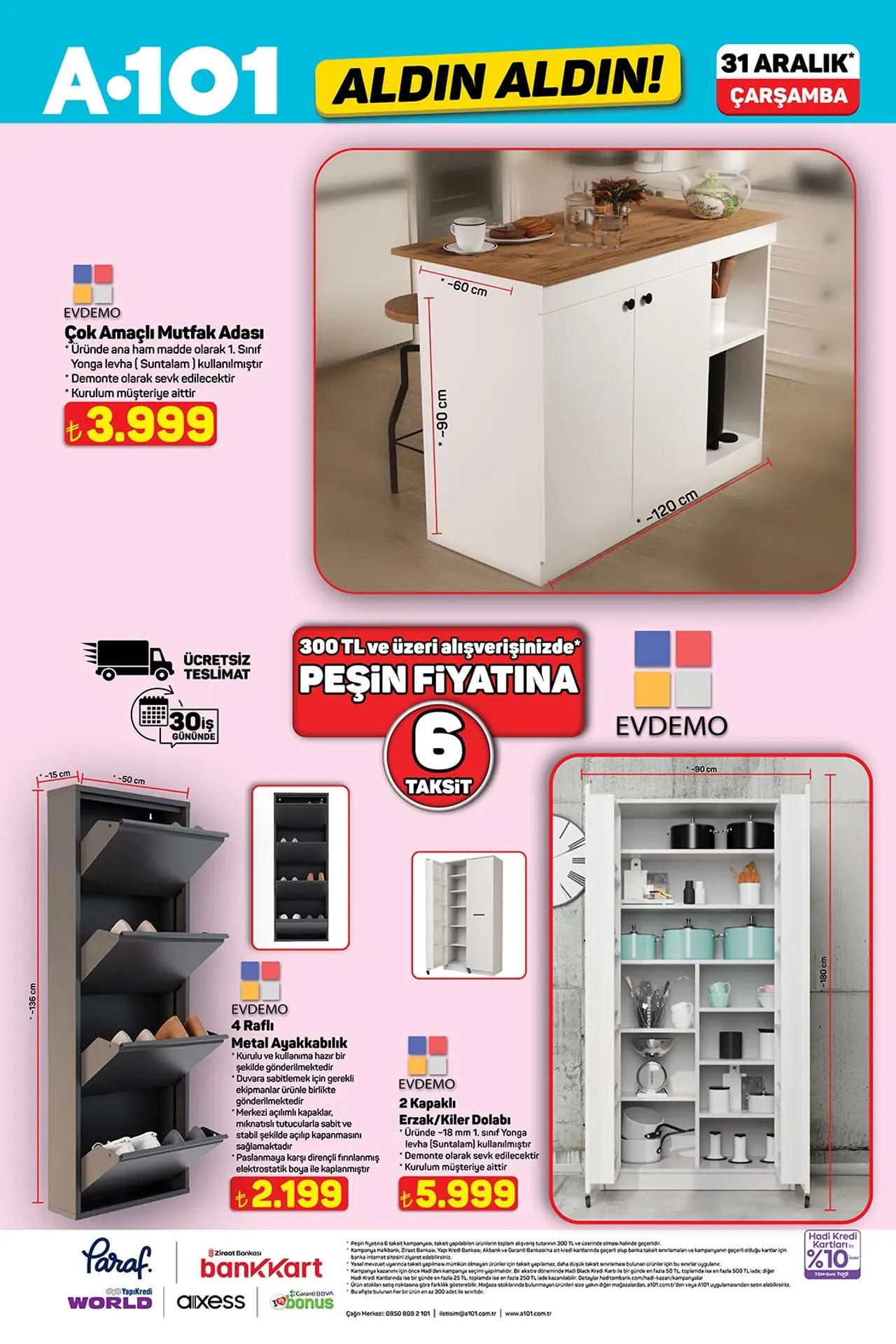 A101 31 Aralık 2025 Aktüel Ürünler Kataloğu Sayfa 5