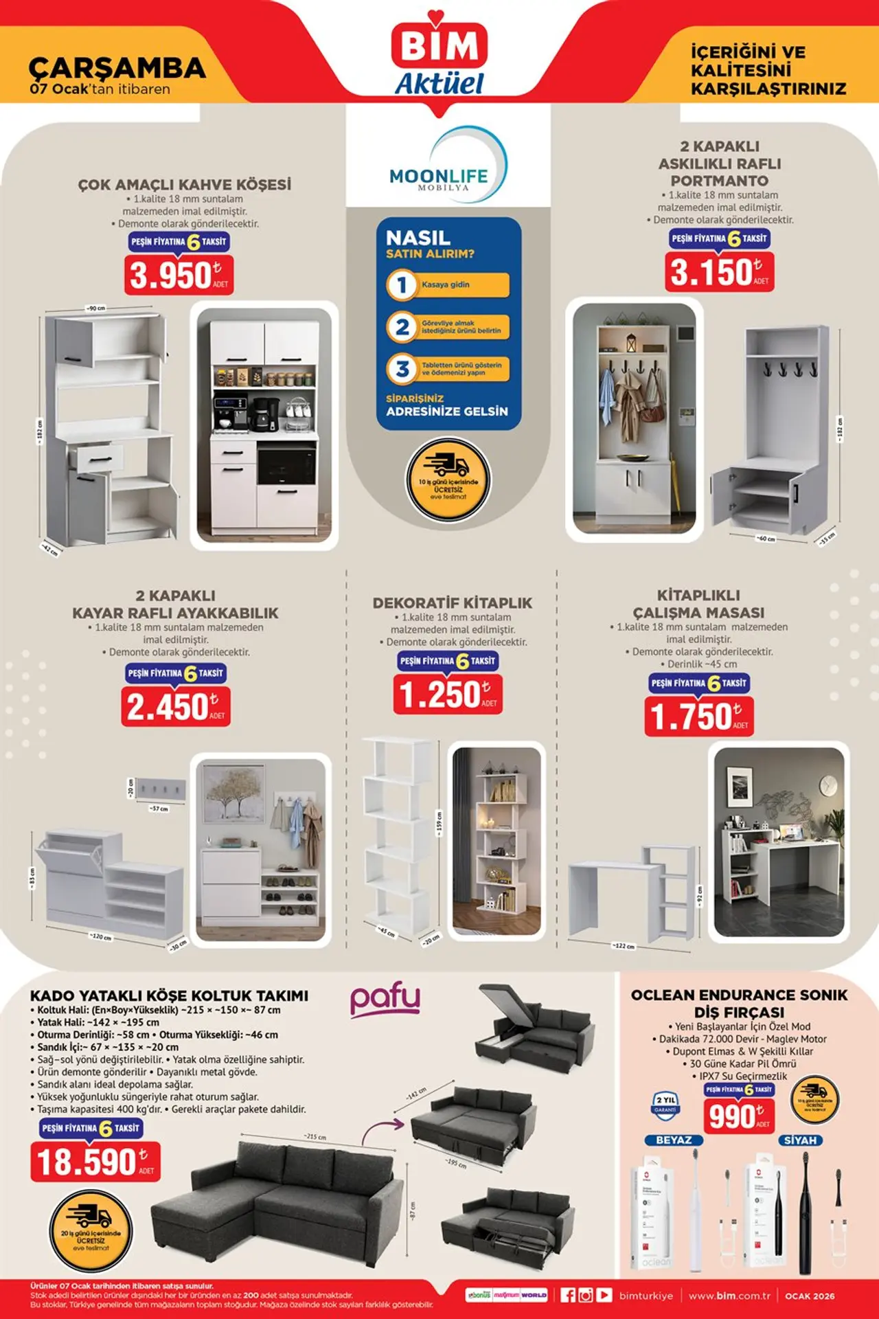 BİM 7 Ocak 2026 Aktüel Ürünler Kataloğu