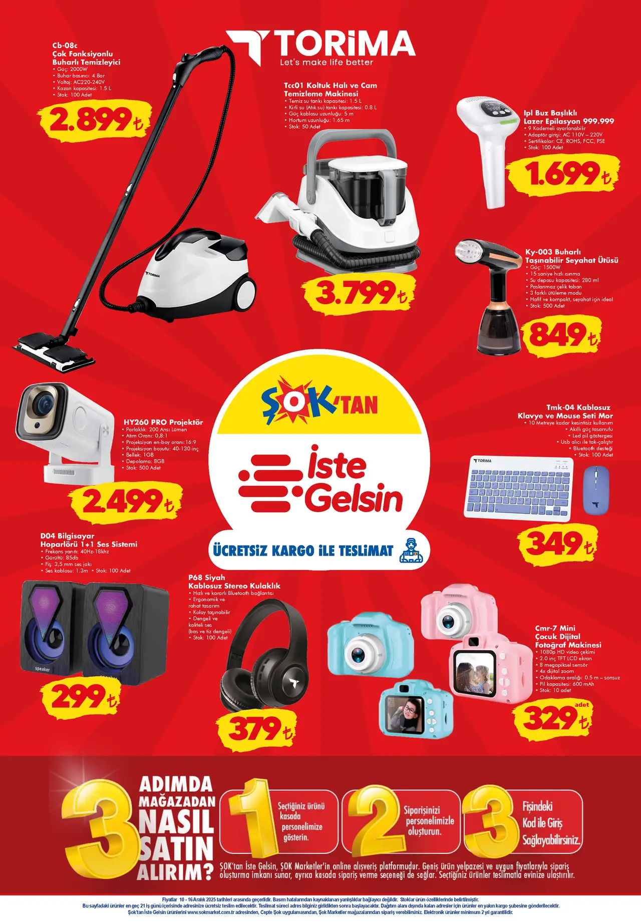 ŞOK 10 Aralık 2025 Aktüel Ürünler Kataloğu Sayfa 9