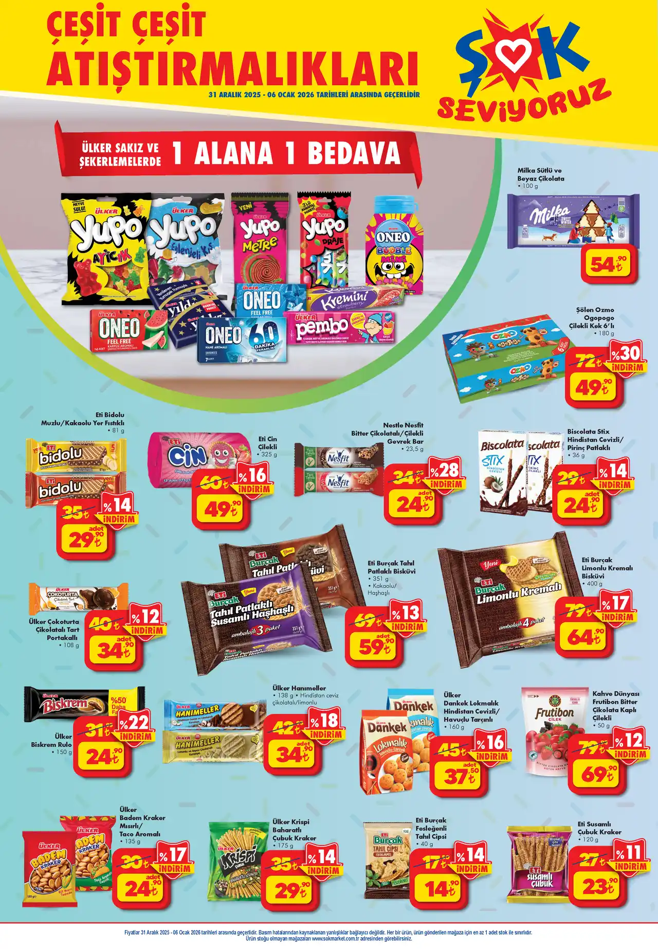 ŞOK 31 Aralık 2025 Aktüel Kataloğu Görsel 6