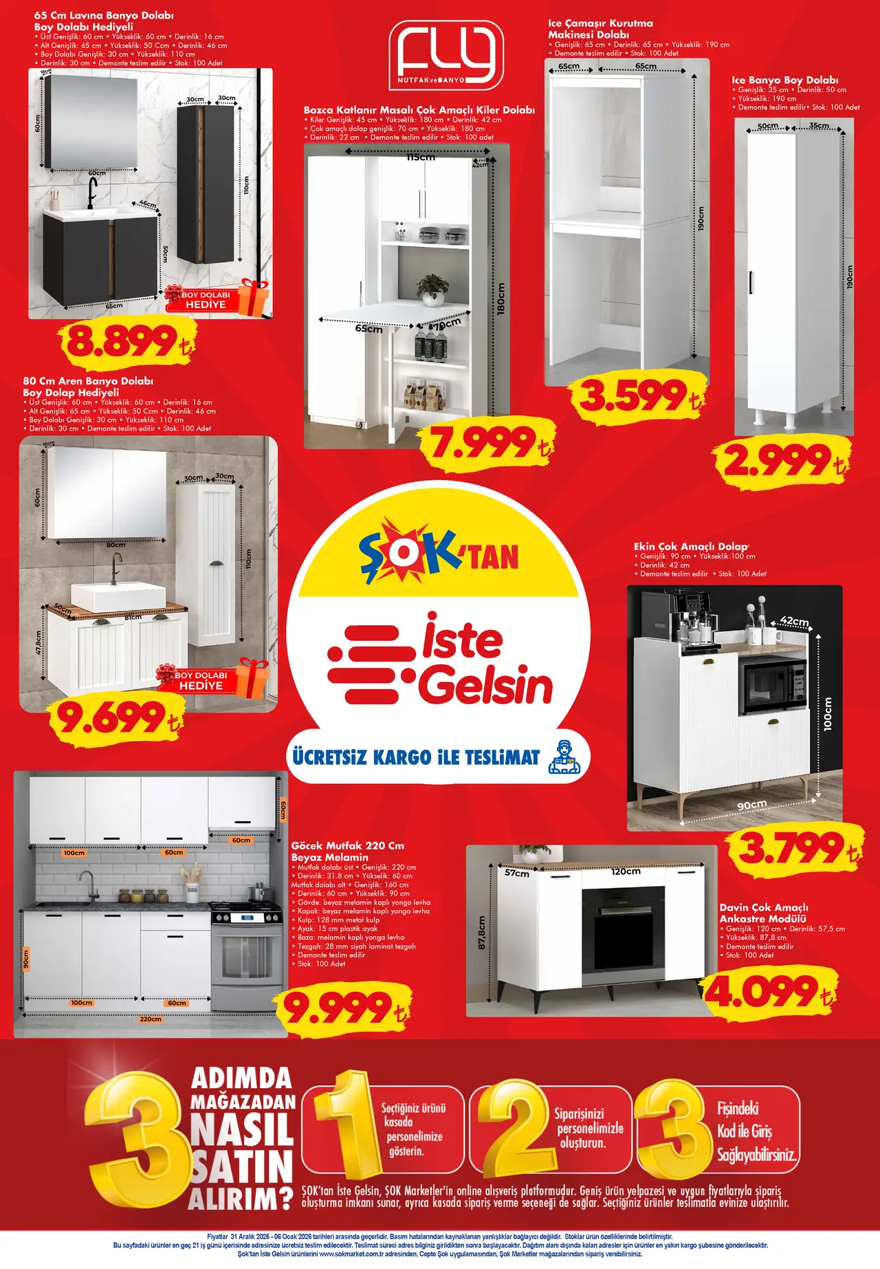 ŞOK 31 Aralık 2025 Aktüel Kataloğu Görsel 7