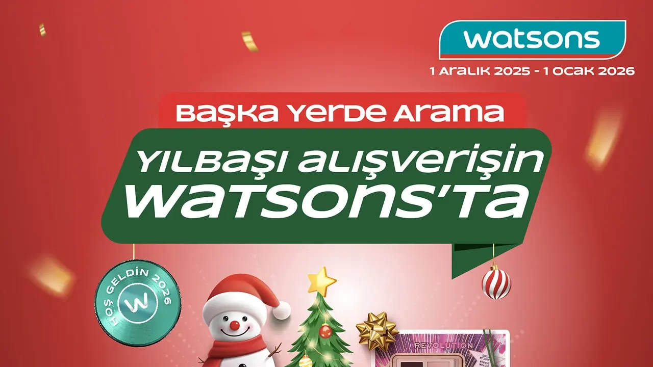 Watsons ARALIK 2025 Kataloğu – 12. Aktüel Katalog