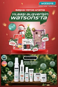 Watsons ARALIK 2025 Kataloğu – 12. Aktüel Katalog