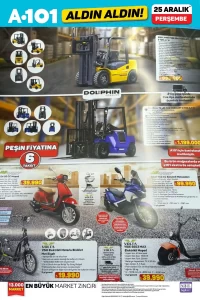 A101 25 Aralık 2025 Aktüel Ürünler Kataloğu