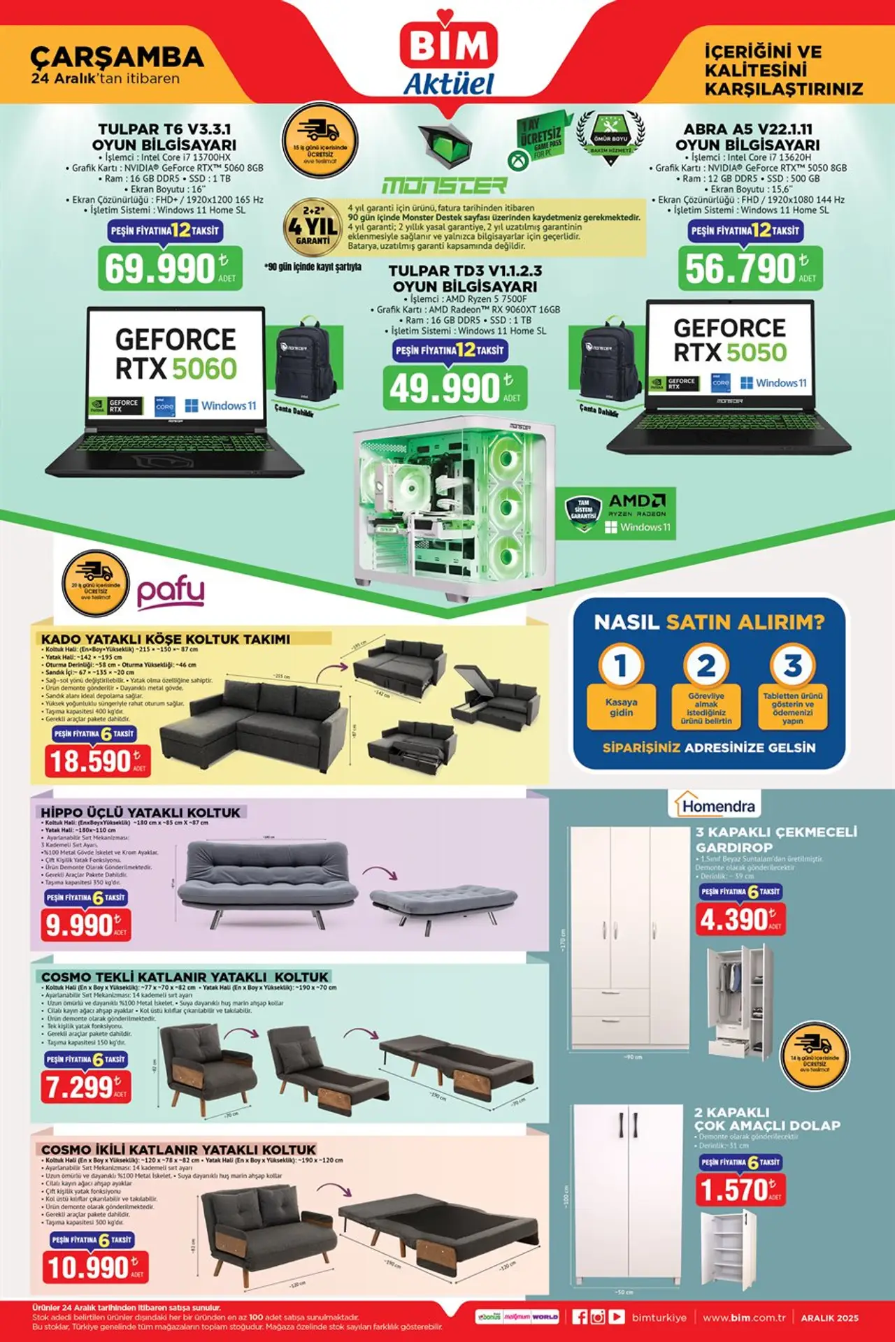 BİM 23 Aralık 2025 Aktüel Katalog Sayfası 4