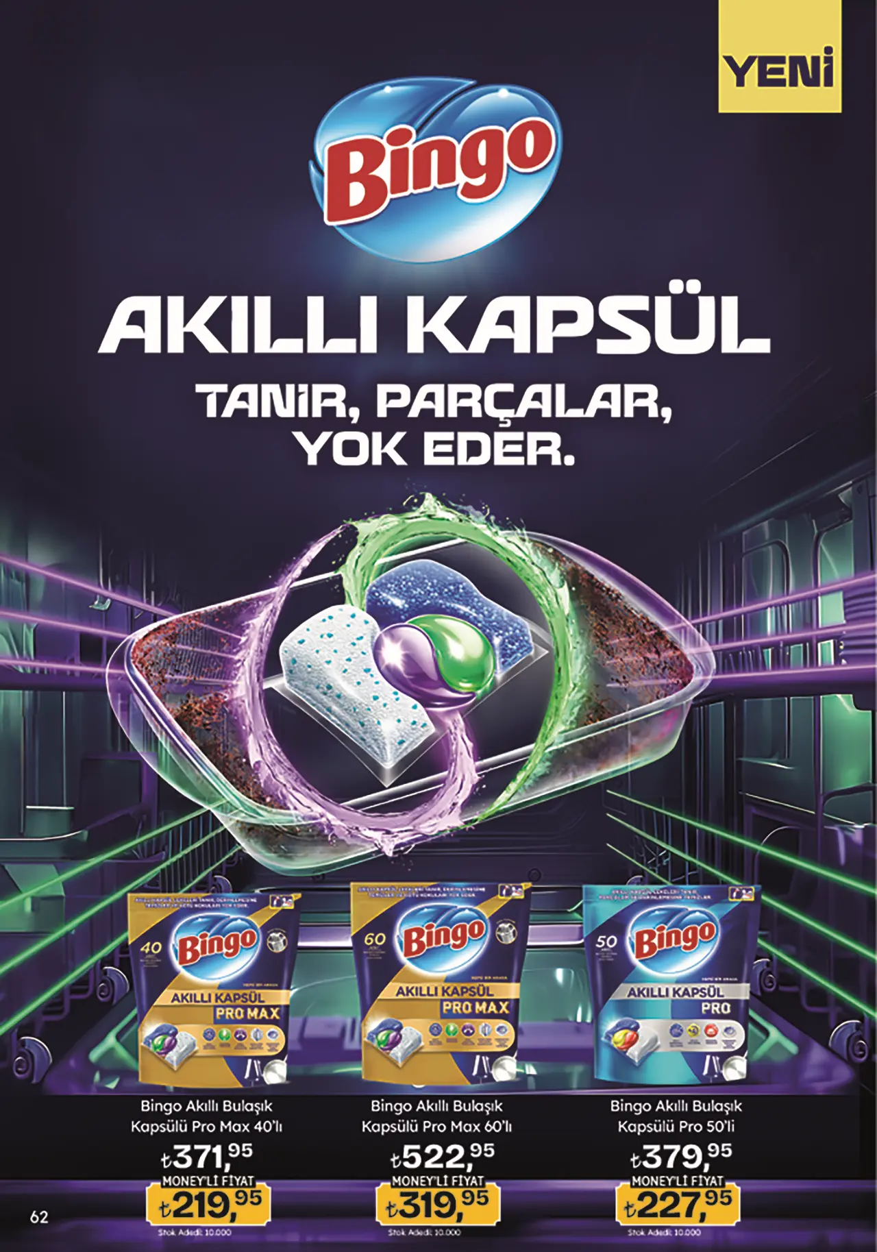 Migroskop Şubat 2025 Aktüel Ürünler Kataloğu 62. Sayfa