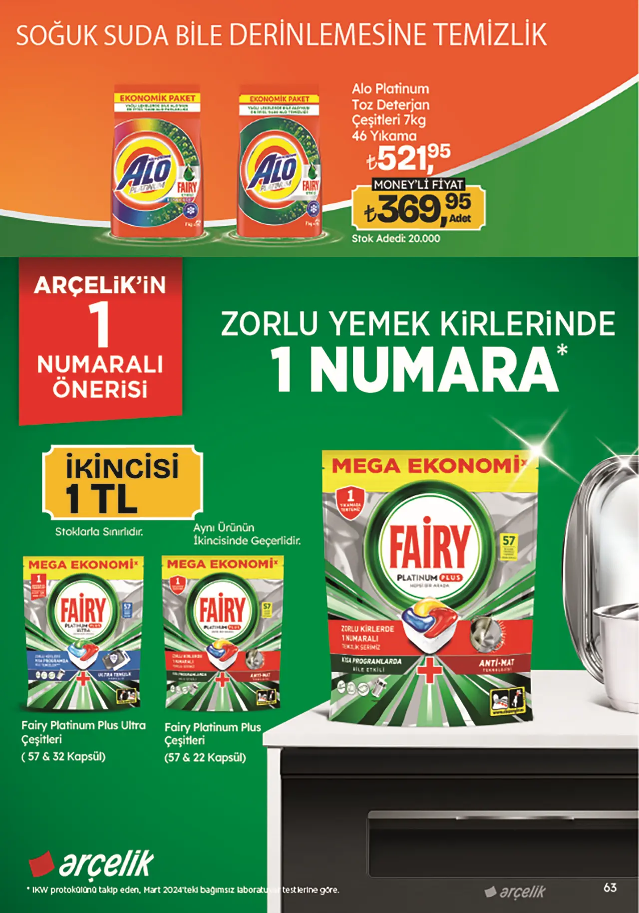 Migroskop Şubat 2025 Aktüel Ürünler Kataloğu 63. Sayfa