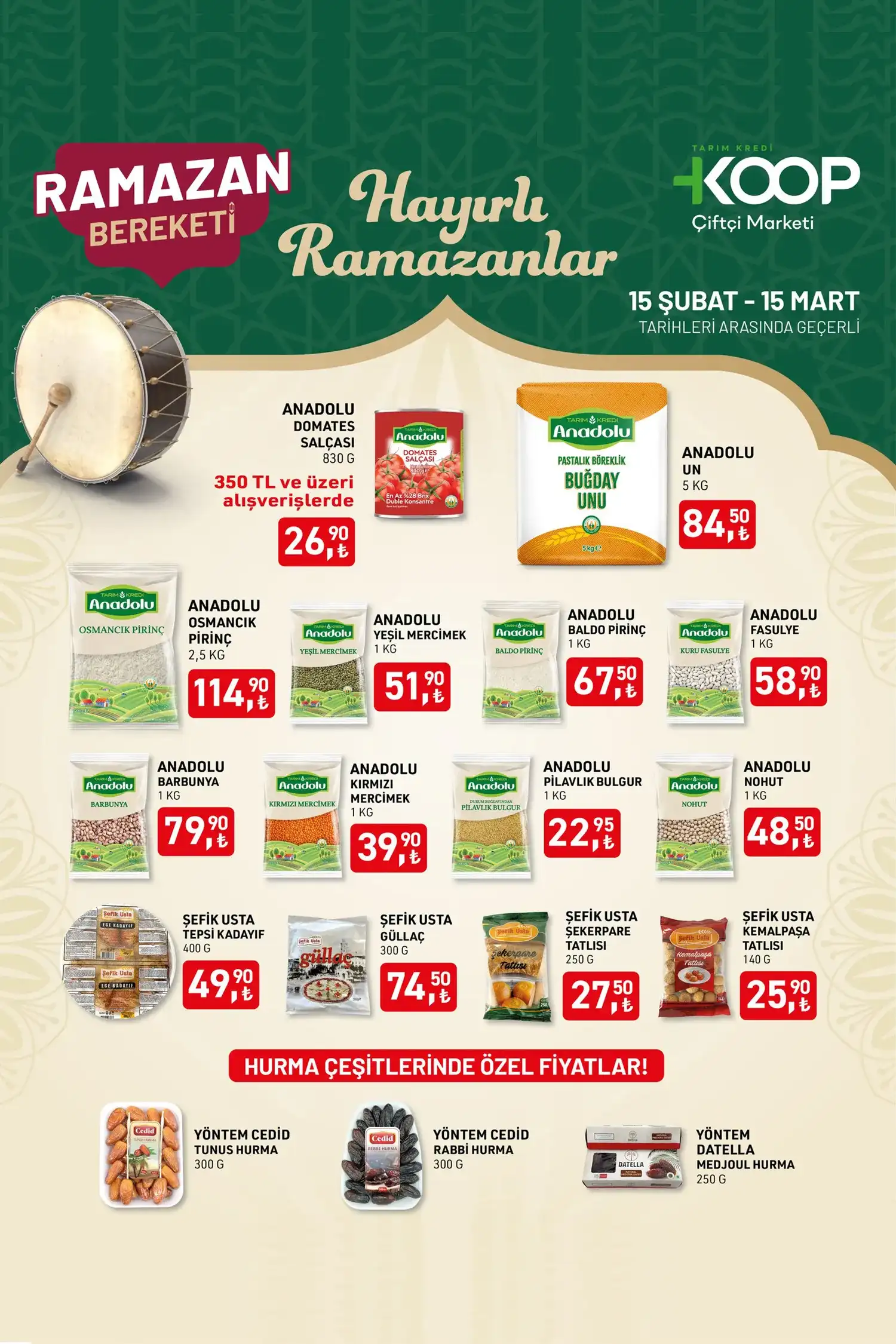 Tarım Kredi Kooperatifi 15 Şubat 2025 Aktüel Ürünler Kataloğu Sayfa 1