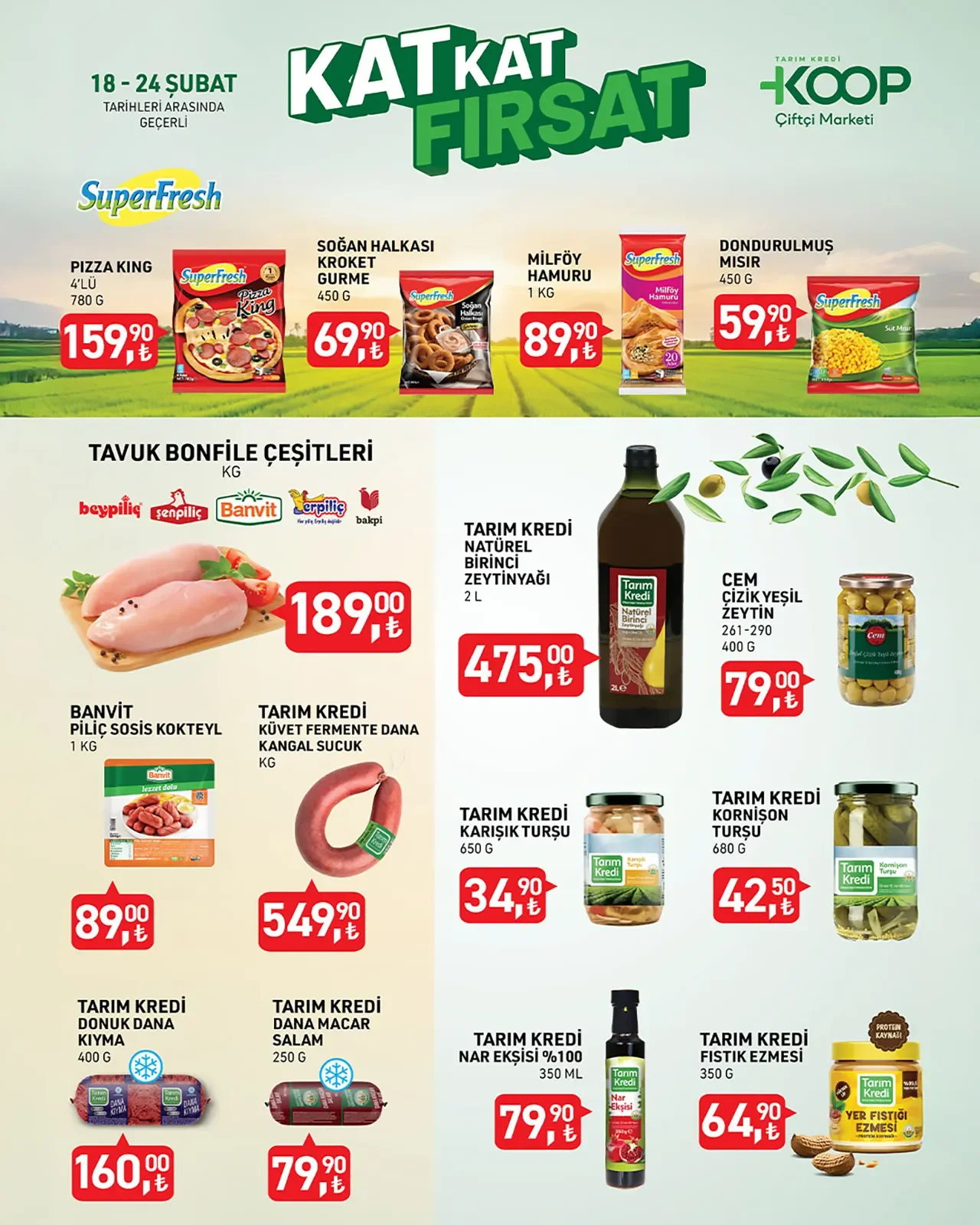 Tarım Kredi Kooperatifi 18 Şubat 2025 Aktüel Ürünler Kataloğu Sayfa 1