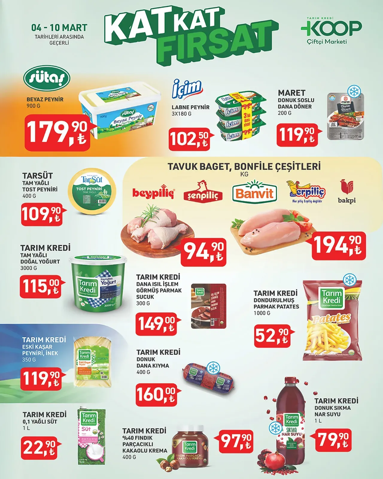 Tarım Kredi Kooperatifi 4 Mart 2025 Aktüel Ürünler Kataloğu Sayfa 1