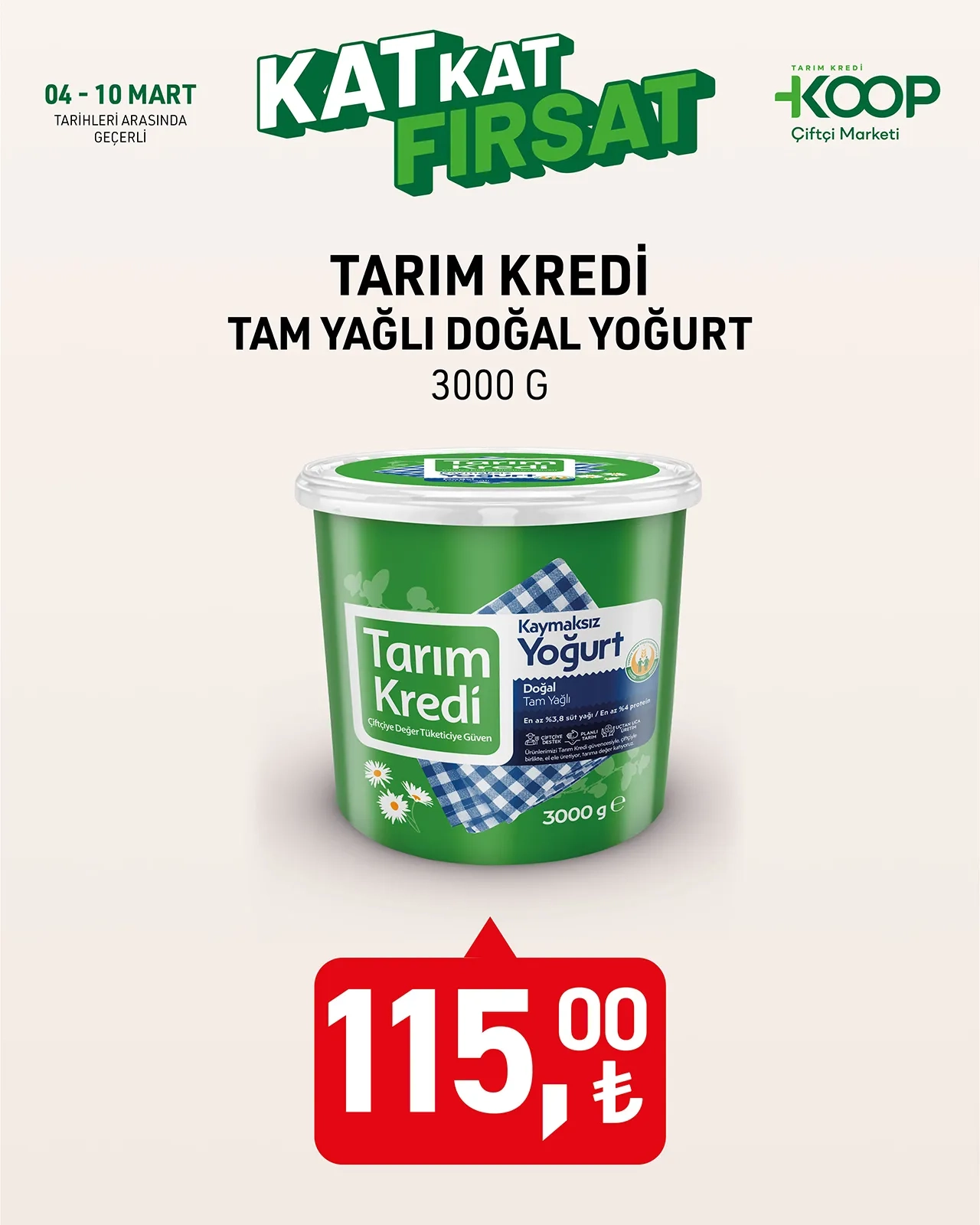 Tarım Kredi Kooperatifi 4 Mart 2025 Aktüel Ürünler Kataloğu Sayfa 13