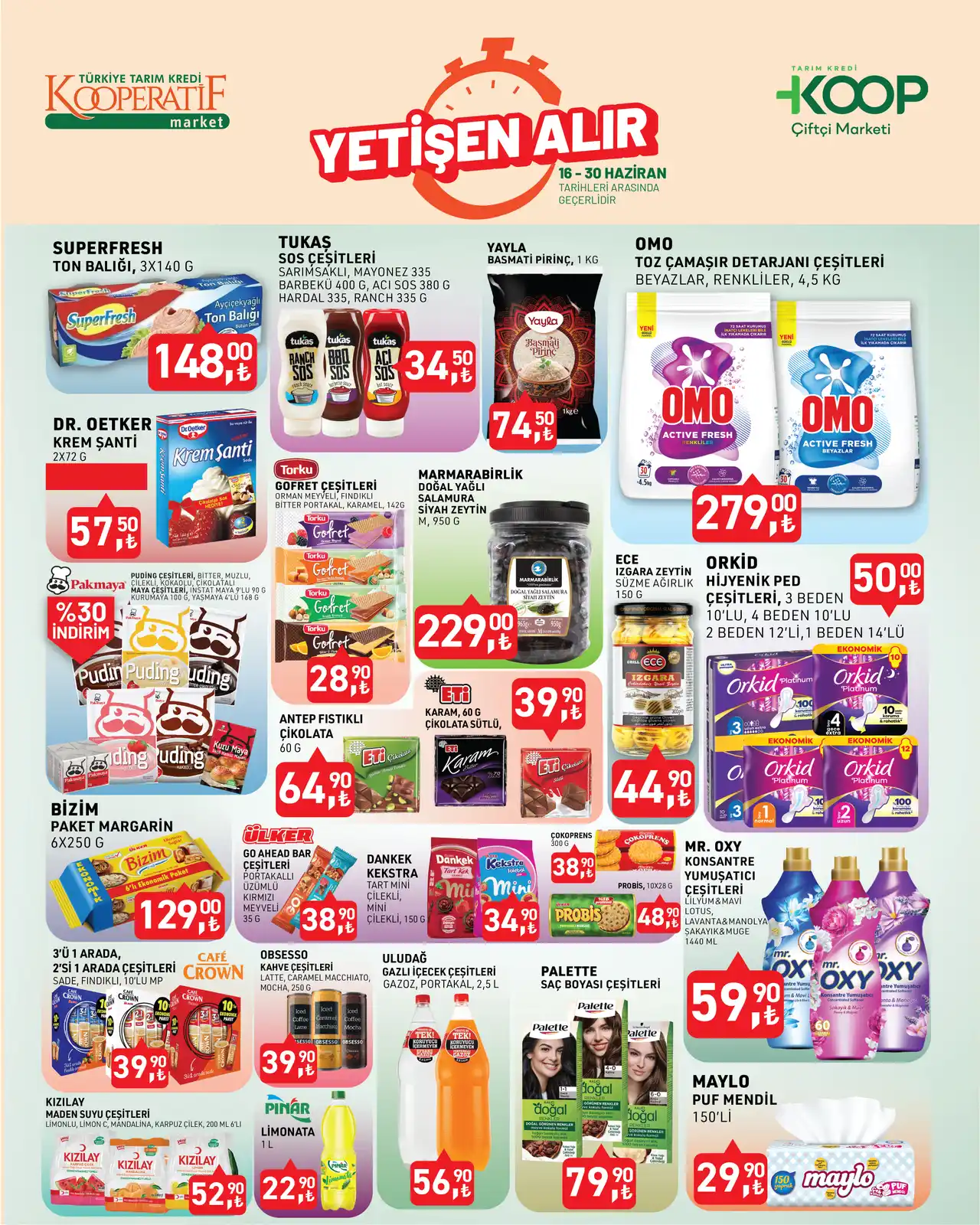 Tarım Kredi Kooperatifi 16 Haziran 2025 Aktüel Ürünler Kataloğu Sayfa 1