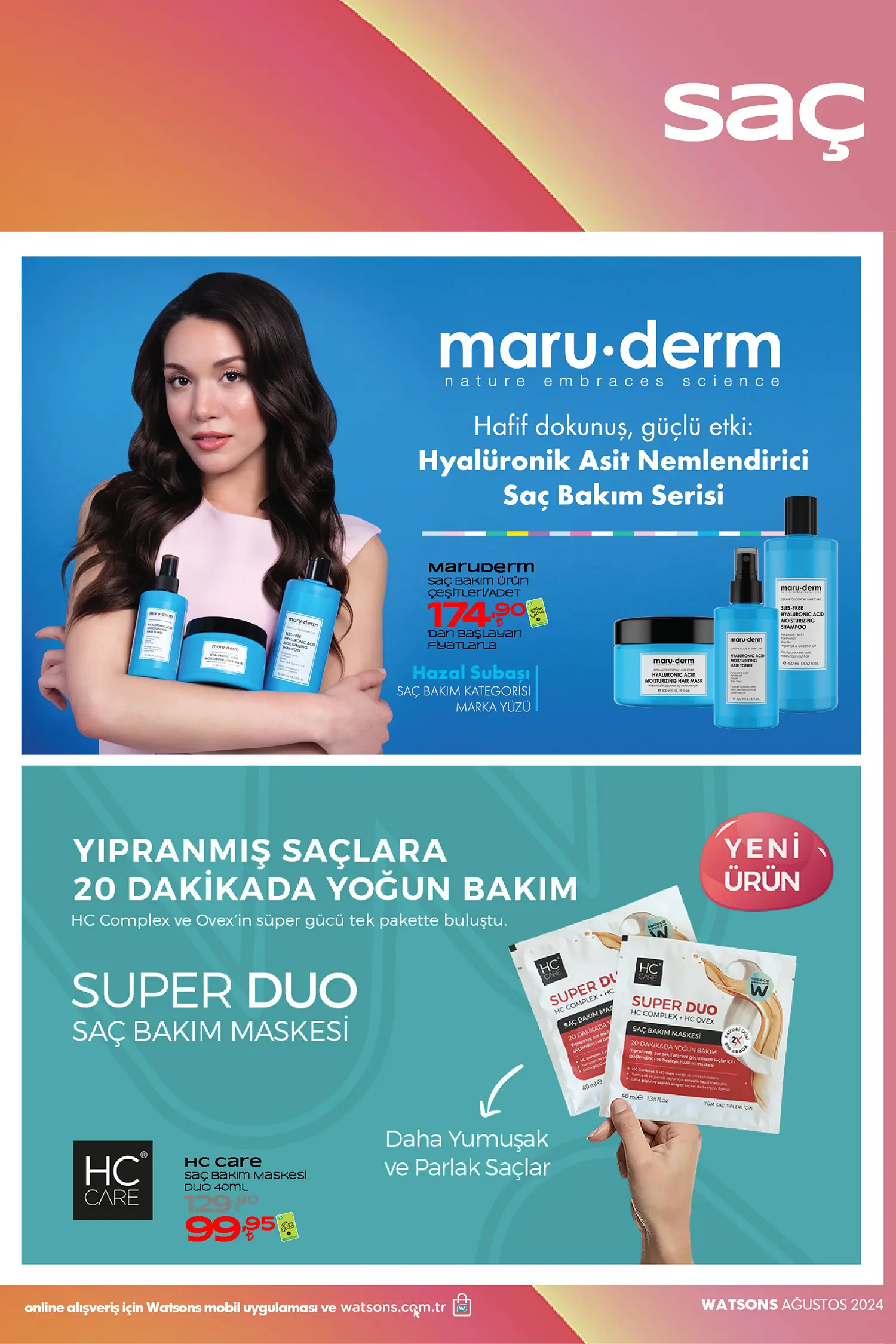 Watsons Ağustos 2025 Aktüel Ürünler Kataloğu 32. Sayfa