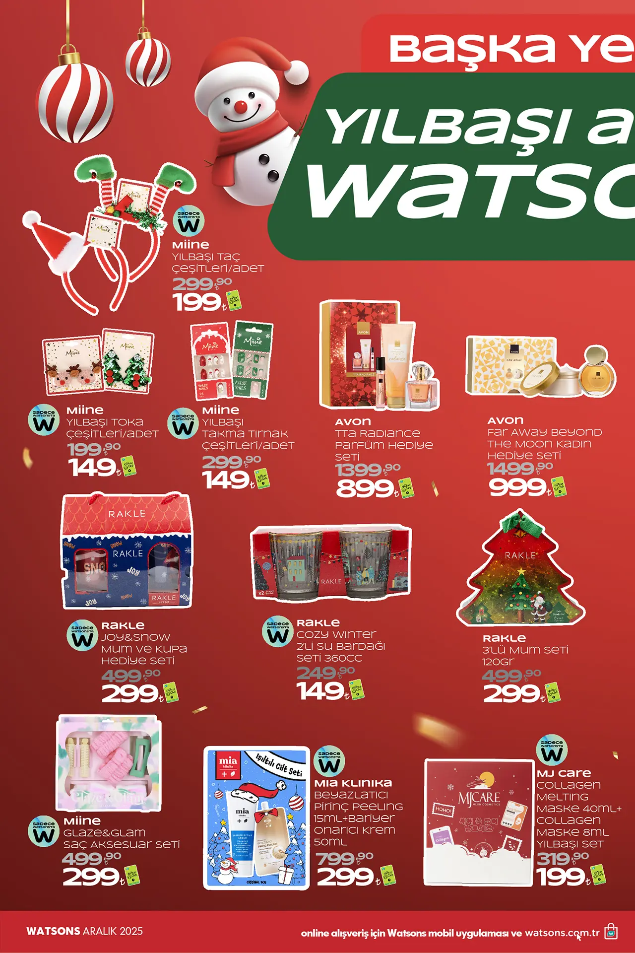 Watsons Aralık 2025 Aktüel Ürünler Kataloğu 5. Sayfa